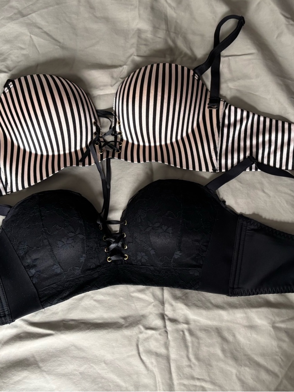 Set of Two Fallsweet Padded Push-up Bras